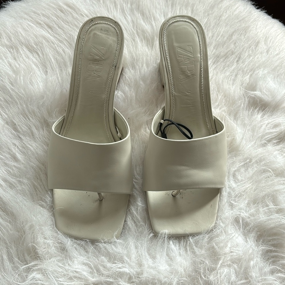 Zara Square toe Sandal